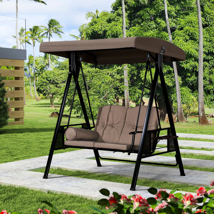 Red Barrel Studio® Brentley Porch Swing with Canopy & Reviews Wayfair